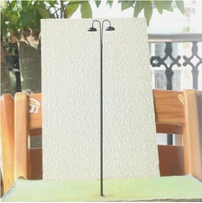 5 x G scale street light model train railroad LED station path lamp post #802G