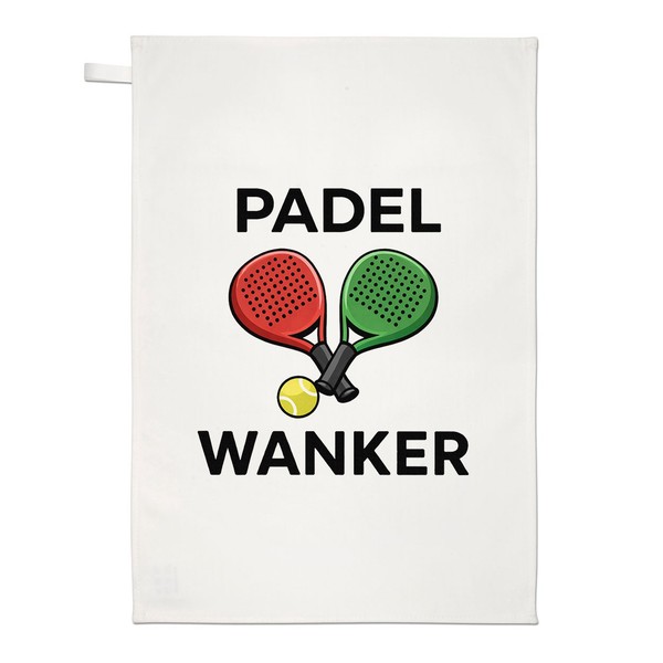 Gift Base Padel Wanker Geschirrtuch Lustig Geburtstag Rude Dad-image
