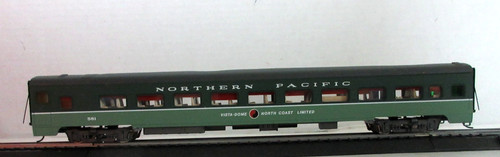 HO SCALE RIVAROSSI 6067/0 NOERTHERN PACIFIC #581 COACH mit KD-KUPPLUNGEN | Zustand: Used
