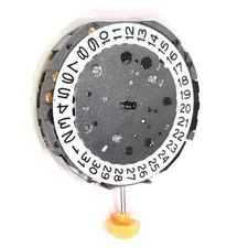 6 Hands Single Calendar Quartz Movement With Battery For MIYOTA JS26 Watch