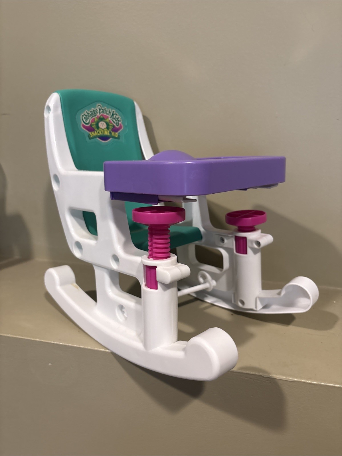 VINTAGE CABBAGE PATCH KID DOLL ROCKING HIGH CHAIR 1996 Great Condition Original