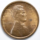 1909 VDB Lincoln Wheat Penny Cent Uncirculated Brown BU+ BN