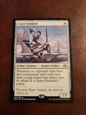 MTG - Esper Sentinel - Modern Horizons 2 - Near Mint Rare MH2 #12 Non Foil