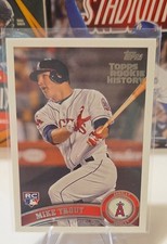 2018 Topps Archives - Topps Rookie History Mike Trout #US175