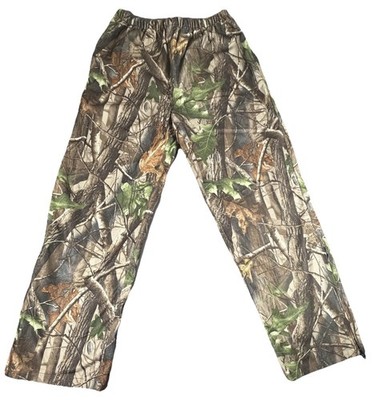 RedHead Rain Pants Youth Large Green Camo Fleece Lined Waterproof Hunting