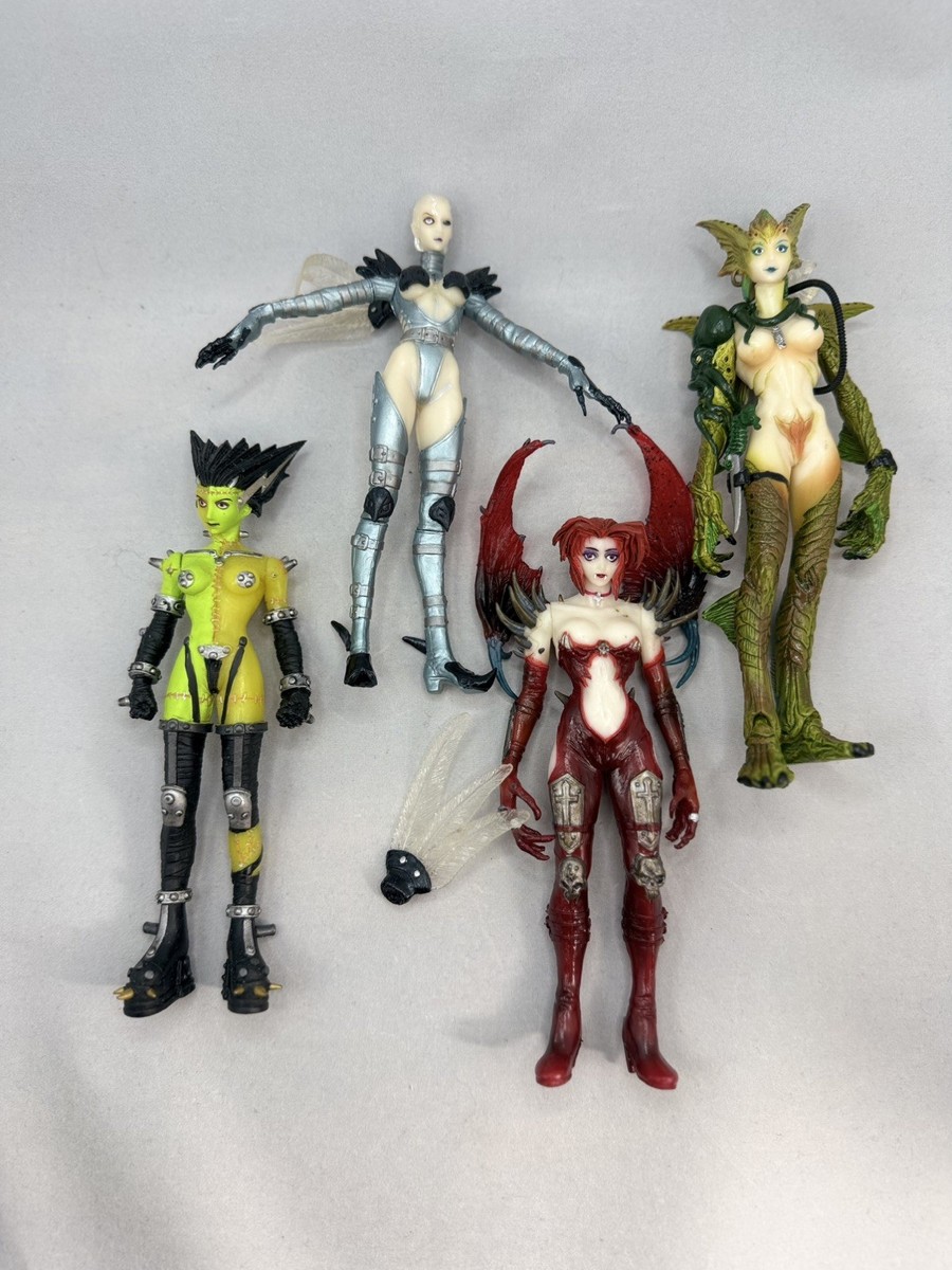 Vintage 1998 Resurrection of Monstress Figures lot of 4 | eBay