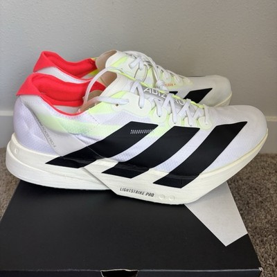 Adidas Zero Adios Pro 4 M White Black JR1094 Size 13 New Authentic
