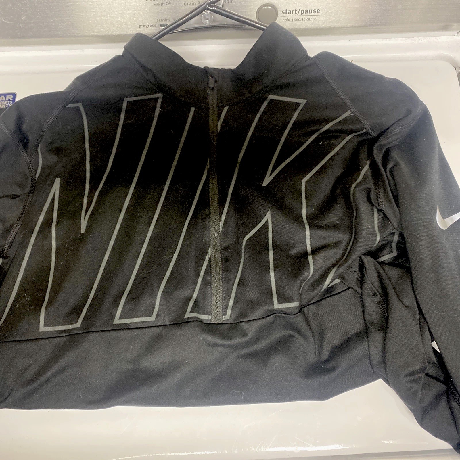 SACAI X NIKE Maglione Nike Uomo Running 1 4 Zip Element Dri Fit Nero Atletico Taglia Media