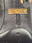 Tom Ford Women's Black Ruched Leather Mule Stilettos Size 40 — photo 8