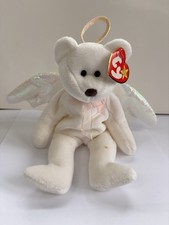 Ty Beanie Babies Halo Bear 1998 With Tags - Excellent Condition