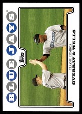 Lyle Overbay / Vernon Wells 2008 Topps #602 Blue Jays MLB READ FREE SHIPPING
