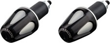Driven D-Axis Bar Ends Black/Silver DXB-BK2