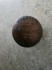  Antique Pinkerton Railroad Detective Tiffany...