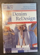 Sewing With Nancy Zieman Denim ReDesign 2007 DVD W/Amy Barickman