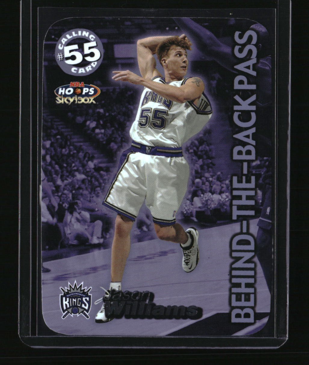 1999-00 Hoops #13CC Jason Williams Calling Card
