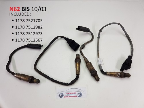 DPF Sensoren Set/Kit E65 735 745 V8 7521705 7512982 7512973 7512567 Bis 10/0 AA