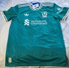 Adidas LIVERPOOL FC 25/26 THIRD AUTHENTIC JERSEY Size M Sea Green JV6427 Soccer