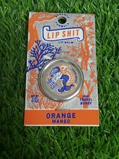 BlueQ  - LIP SH*T - Lip Balm Beeswax Formula ORANGE MANGO - 8.5g/.3 oz