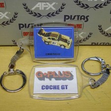 Aurora AFX G LE MANS PORSCHE Slot Car Key Chain 1980s