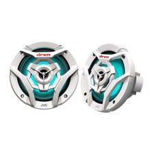 New JVC CS-DR621MWL 6.5" 260 Watts 4-Ohms, 2-Way Marine Speakers - 1 YR Warranty