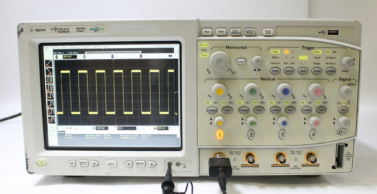 Agilent MSO8064A 600 MHz 4GSa/s 4 Channel Infiniium Mixed Signal