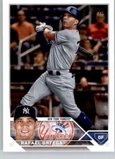 2023 Topps Baseball  #607 Rafael Ortega MLB  Yankees