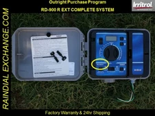 NEW- Irritrol / Hardie Rain Dial RD-900 R / RD-900 EXT COMPLETE SYS-5yr WARRANTY