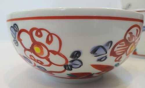Sanrio Hello Kitty× Bakuzangama Mug Cup, Bowl, Lunch Plate 3-Piece Set Japan New - Picture 18 of 24