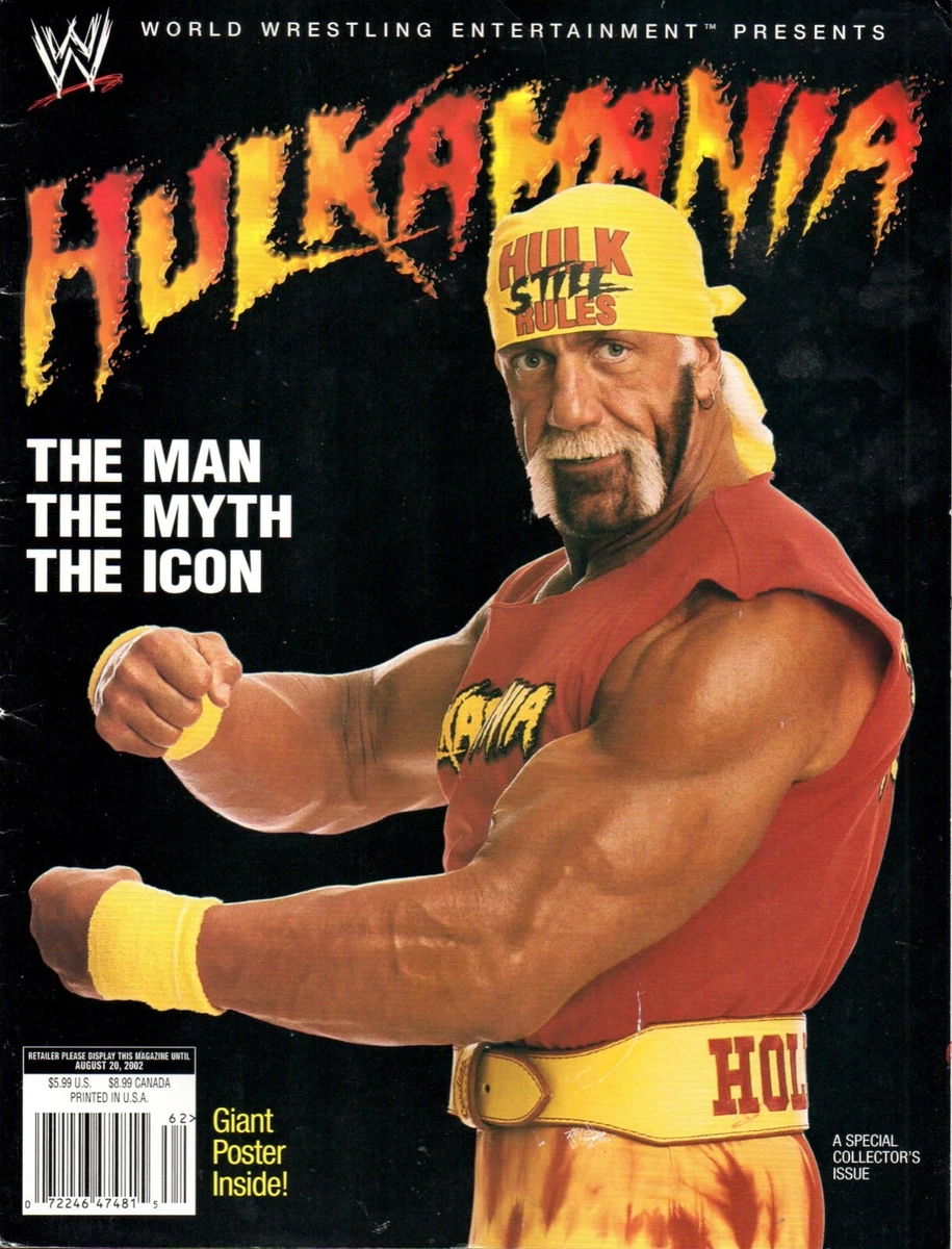 Hulk Hogan WWE Wrestling Magazine Special 2002 Wrestling Wrestler HOF  Tribute | eBay