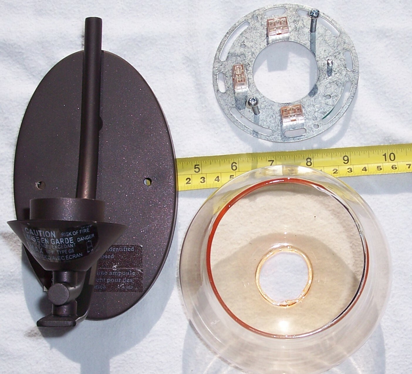 NEW Canarm Copper1 Light Oil Rub Bronze Wall Vanity Light Seven Available SALE