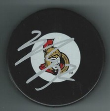 Dylan DeMelo Signed Ottawa Senators Puck