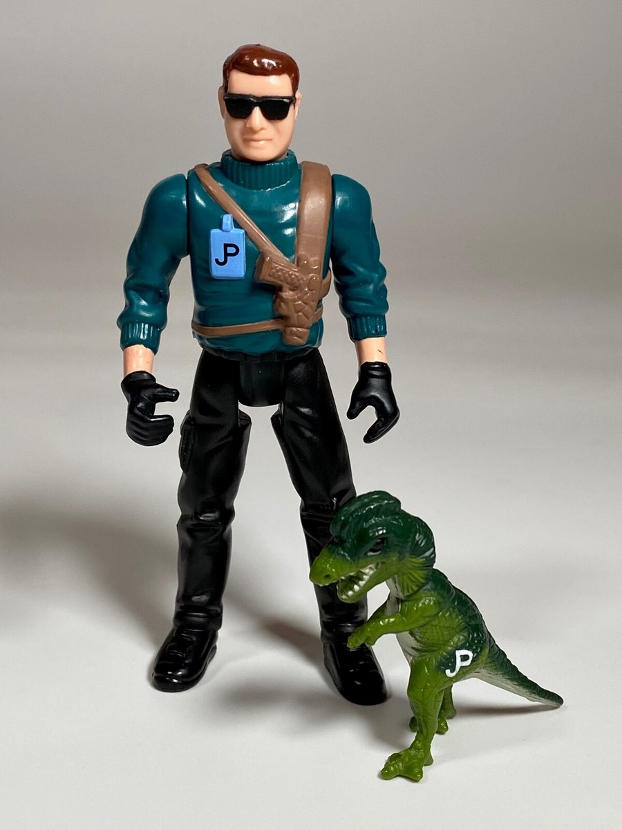 Vintage 1993 Kenner Jurassic Park Dennis Nedry Action Figure
