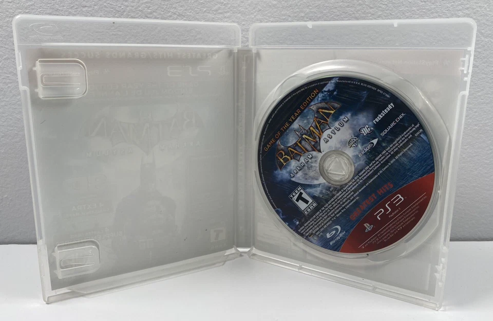 Batman: Arkham Asylum Game of the Year Edition (Sony PlayStation 3, 2010) PS3 - Image 3 of 3