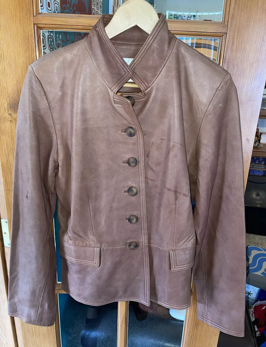 Margaret godfrey leather best sale jacket