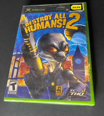 Destroy All Humans 2 Microsoft Xbox New Sealed