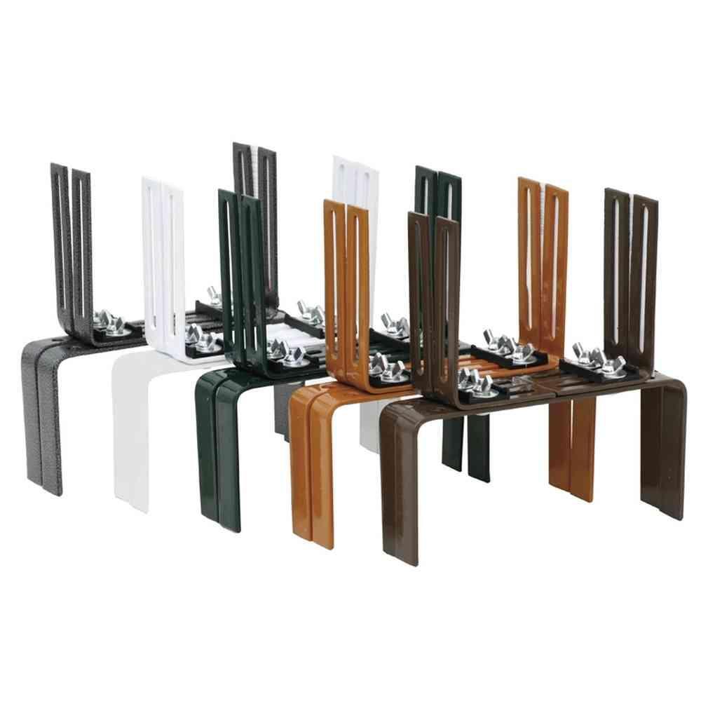 Siena Garden 678259 Blumenkastenhalter Standard H-form Terra 2er 