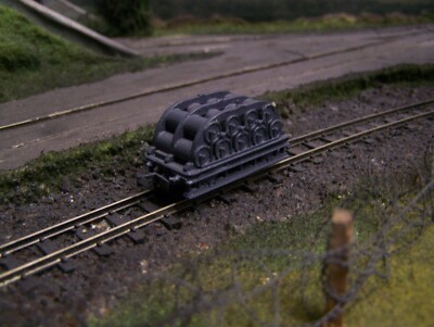 K22 GWR/BR Cordon Wagon 2mm Spur N, 3D gedruckte Karosserie x1 passend für Peco Chassis