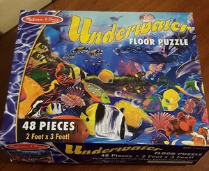 melissa and doug underwater puzzle