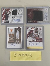 2015 - 2016 Josh Richardson Auto Rookie lot /149 Patch San Antonio Spurs
