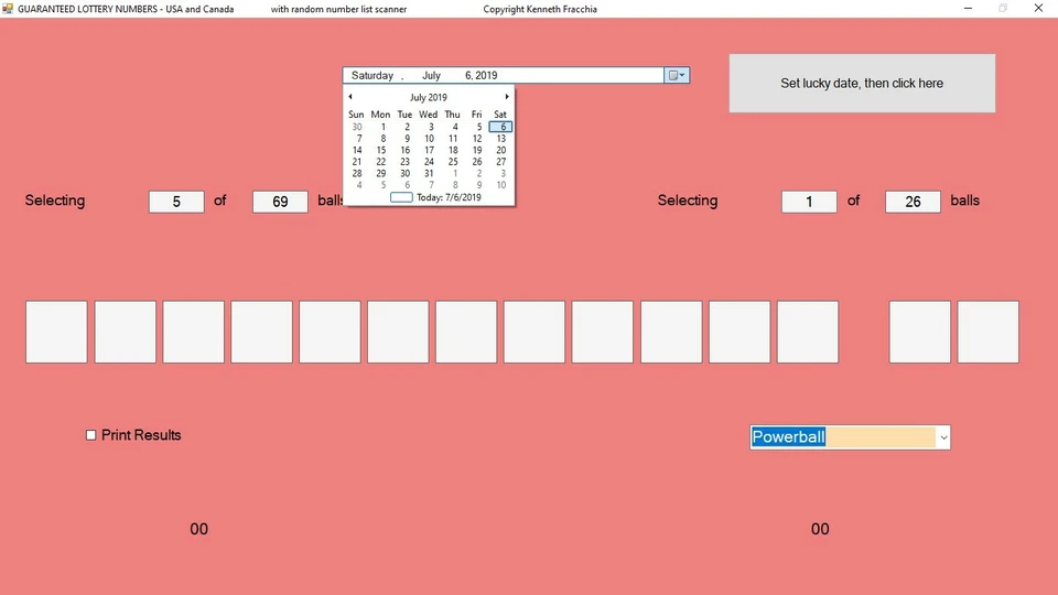 Guaranteed Lottery Numbers software - USB Flash Drive - Image 3 of 4