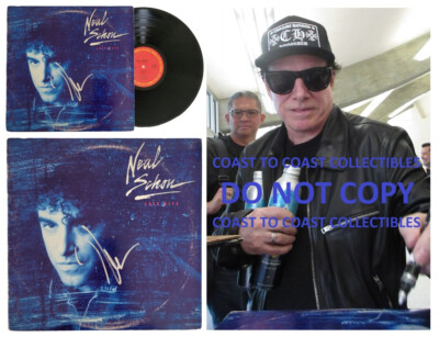Neal Schon Signed Late Nite Album COA Exact Proof Autographed Vinyl Record