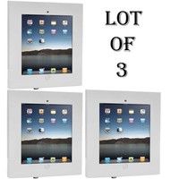 Lot Of 3 Security Anti-theft Ipad Wall Mount,lock & Key Public Display Safe Lock on sale Lot Of 3 Security Anti-theft Ipad Wall Mount,lock & Key Public Display Safe Lock on sale