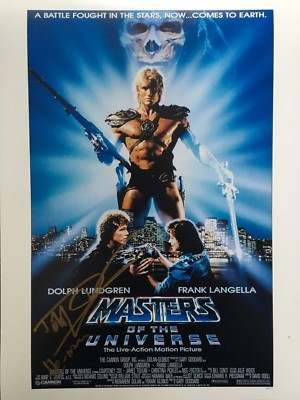 *NEU* Dolph Lundgren signiert Masters Of The Universe Foto B Echtheitszertifikat & Fotobeleg