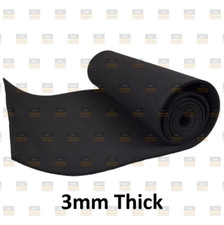 3mm Thick - Neoprene / EPDM Plain Foam Sponge Sheet Various Sizes VAT included