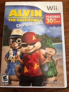 alvin and the chipmunks chipwrecked wii