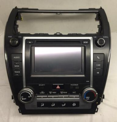 TOYOTA 86100-60660 ブラックディスプレイ 2013-2014 Toyota Camry Radio Display Receiver AM/FM/CD 57076 OEM