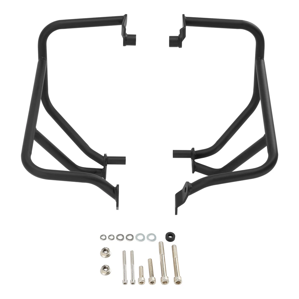 Barra de choque protectora de motor negra apta para excavadora Honda Goldwing GL1800 2018+ Foto 2 de 4