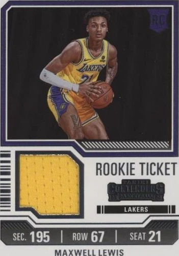 2023-24 Panini Contenders - Maxwell Lewis #RTS-MAX