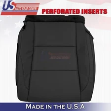 2014 to 2019 For Toyota Highlander Driver Bottom Leather w/Perforated Cover BLK