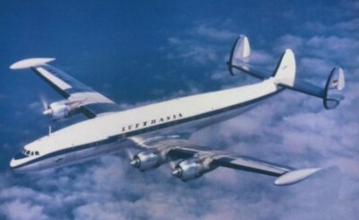 Lufthansa Lockheed L-1049 Constellation D-ALAK postcard | eBay